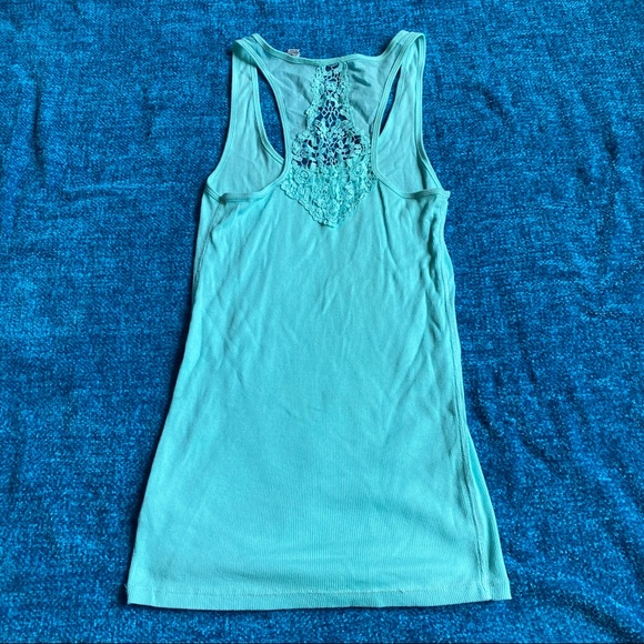 American Eagle Floral Back Tank Top - Picture 2 of 2